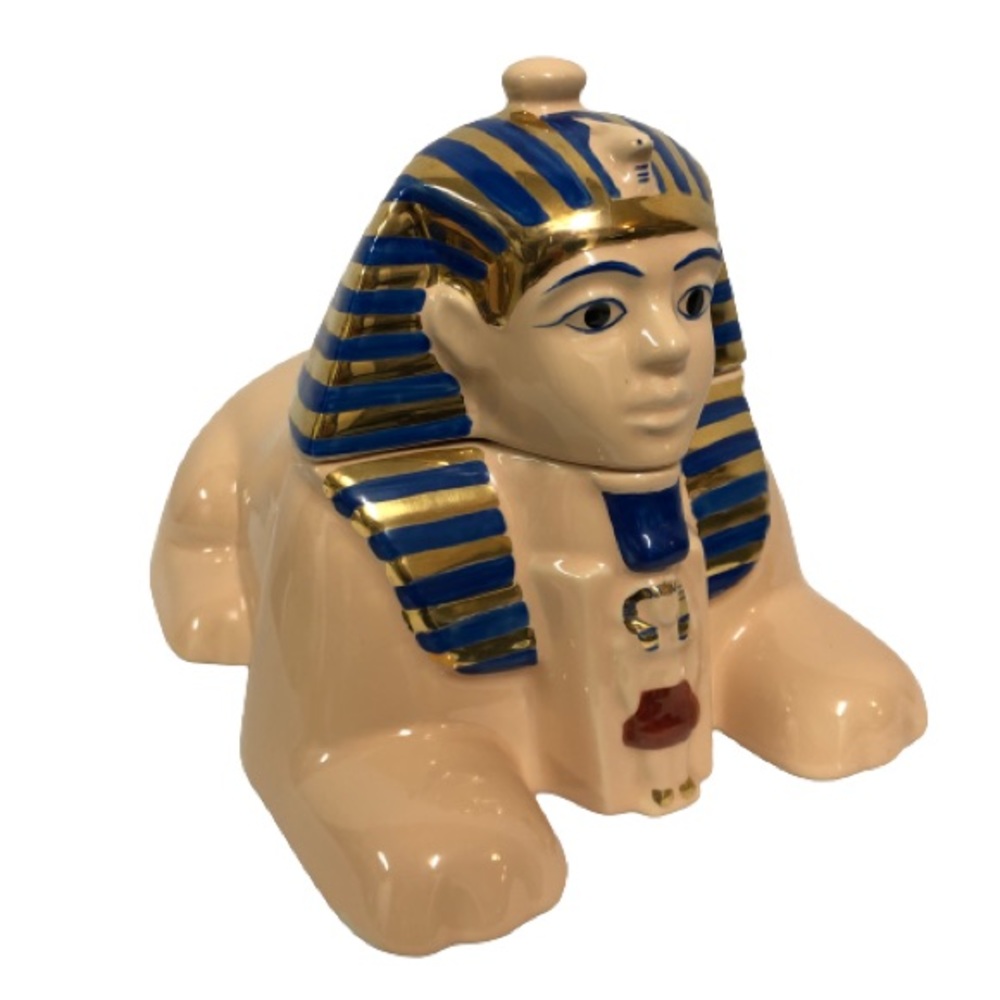 VINTAGE Luxor Las Vegas Egyptian Sphinx Cookie Jar